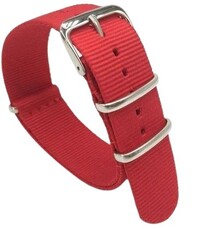Ricardo Nato Armband, Nylon, rot