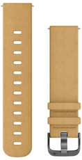 Lederband Garmin 20mm (pro Venu, Venu Sq, Venu Sq 2, Venu 2 plus aj.), Beige, Quick Release