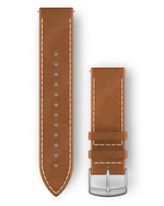 Lederband Garmin 20mm (pro Venu, Venu Sq, Venu 2 Plus aj.), Braun, Quick Release