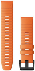 Silikonband Garmin 22mm (pro Garmin Fenix 8/7/6 (47mm), Epix 2 aj.), orange, QuickFit