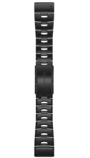 Titanium-Armband Garmin 26mm (pro Garmin Fenix 8/7X/6X (51mm), Tactix aj.), schwarz V1, QuickFit