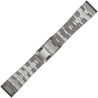 Titanium-Armband Garmin 26mm (pro Garmin Fenix 8/7X/6X (51mm), Tactix aj.), Grau, QuickFit
