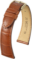 Braunes Lederband Hirsch London M 04307179-1 (Alligatorleder)