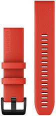 Silikonband Garmin 22mm (für Garmin Fenix 8/7/6 (47mm), Epix 2 u. a.), Rot V1, QuickFit, 010-12901-02