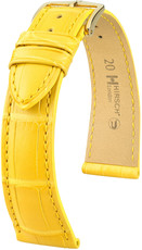 Gelbes Lederband Hirsch London L 04307072-1 (Alligatorleder) Hirsch selection