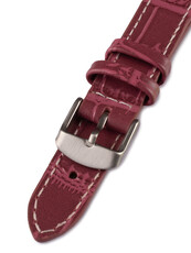 Unisex-Lederarmband lila für W-140-F Uhr