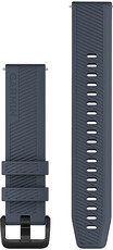 Silikonband Garmin 20 mm (für Venu, Venu Sq, Venu 2 Plus usw.), Blau V1, Quick Release, 010-13076-01