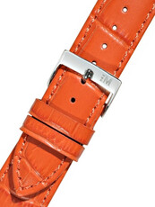 Leder-Uhrenarmband Morellato Bolle 2269480.085 M, orange