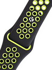 Silikonband Morellato Paroo 5402187.802 M, schwarz, Quick Release