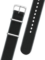 Textilband Morellato Band 3972A74.806 M, schwarz, NATO