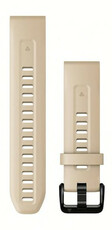 Silikonband Garmin 20mm (pro Garmin Fenix 8/7S/6S (43mm), aj.), Beige, QuickFit