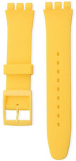 Silikonband Ricardo 17mm (pro Swatch), Gelb