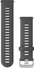 Silikonband Garmin 22mm (Venu, Forerunner 255, Vívoactive 4 aj.), Grau, Quick Release