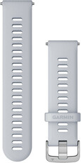 Silikonband Garmin 22 mm (für Venu, Forerunner 255, Vívoactive 4 u. a.), weiß, Quick Release, 010-11251-3B