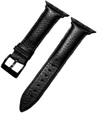 Lederband Ricardo (pro Apple Watch 42/44/45/49mm), schwarz V1