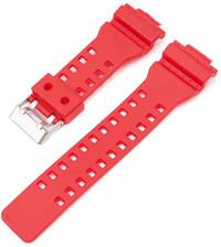 Kunststoffband Ricardo 16mm (pro Casio G-Shock GA-100, GA-110, GD-120, GLS-100), Rot