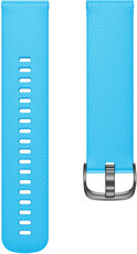 Silikonband Ricardo 22mm (pro Garmin Forerunner 255, Vívoactive 4 aj.), Blau, Quick Release, erweiterte Länge