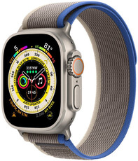 Nylon-Riemen Apple (pro Apple Watch 42/44/45/49mm), Braun, Größe S/M