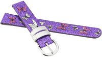 Kunstlederband JVD RJ7142.4 14mm, lila, Kinder