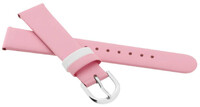 Kunstleder-Uhrenarmband JVD RJ7200.1 16mm, rosa, für Kinder