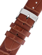 Leder-Uhrenarmband Morellato Clean 5754D80.041 M, braun, recyceltes Material