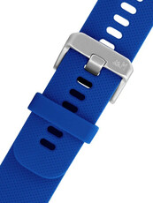 Silikonband Morellato Byte 5654187.065 M, Blau, Quick Release
