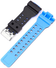 Kunststoffband Ricardo 16mm (pro Casio G-Shock GA-100, GA-110, GD-120, GLS-100), schwarz V7