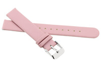 Kunstleder-Uhrenarmband JVD RJ7216.2 15mm, rosa, für Kinder