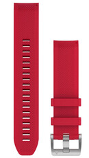 Silikonband Garmin 22mm (pro Garmin Fenix 8/7/6 (47mm), Epix 2 aj.), Rot V4, QuickFit