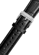 Leder-Uhrenarmband Orient UL020014J0 20mm (für Modelle RA-AA0A, RA-AC00, RA-AX00), schwarz