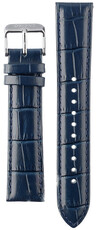 Leder-Uhrenarmband Orient UL020016J0 20mm (für Modell RA-AS01), blau