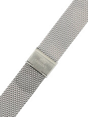 Edelstahlarmband Orient UM00B112J0 22mm (für Modell RA-KV04), silber, Milanaise