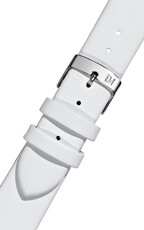 Leder-Uhrenarmband Morellato Micra Evoque 5126875.017 S, weiß