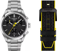 Tissot PR 100 Quartz T150.417.11.051.00 Tour de France 2024 Edition + Ersatzlederband