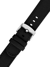 Textilband Morellato Viareggio 5969E13.019 M, schwarz, Rezyklat