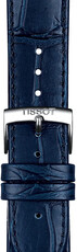 Lederband Tissot T852.041.534 20mm, Blau, Quick Release