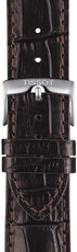 Leder-Uhrenarmband Tissot T852.041.655 22mm, braun, Quick Release