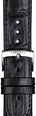 Lederband Tissot T852.043.012 20mm, schwarz, Quick Release