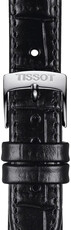 Lederband Tissot T852.043.622 15mm, schwarz