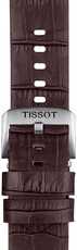 Lederband Tissot T852.046.773 22mm, Braun, Quick Release