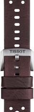 Lederband Tissot T852.046.777 22mm, Braun, Quick Release