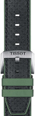 Lederband Tissot T852.046.787 22mm, schwarz, Quick Release