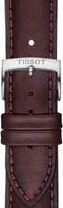 Leder-Uhrenarmband Tissot T852.046.838 20mm, braun, Quick Release