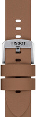 Lederband Tissot T852.048.217 20mm, Braun, Quick Release