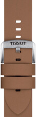 Lederband Tissot T852.048.223 22mm, Braun, Quick Release