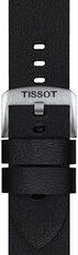 Lederband Tissot T852.048.225 22mm, schwarz, Quick Release