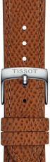 Lederband Tissot T852.049.063 18mm, Braun, Quick Release
