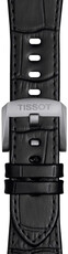 Lederband Tissot T852.049.415 (für das Modell Tissot PRX 42mm), schwarz, Quick Release