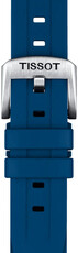 Kautschuk-Uhrenarmband Tissot T852.044.837 20mm, blau, Quick Release