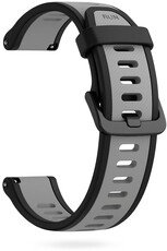 Silikonband Ricardo 20mm (Garmin Venu, Venu Sq, Venu Sq 2, Venu 2 plus aj.), schwarz, Quick Release
